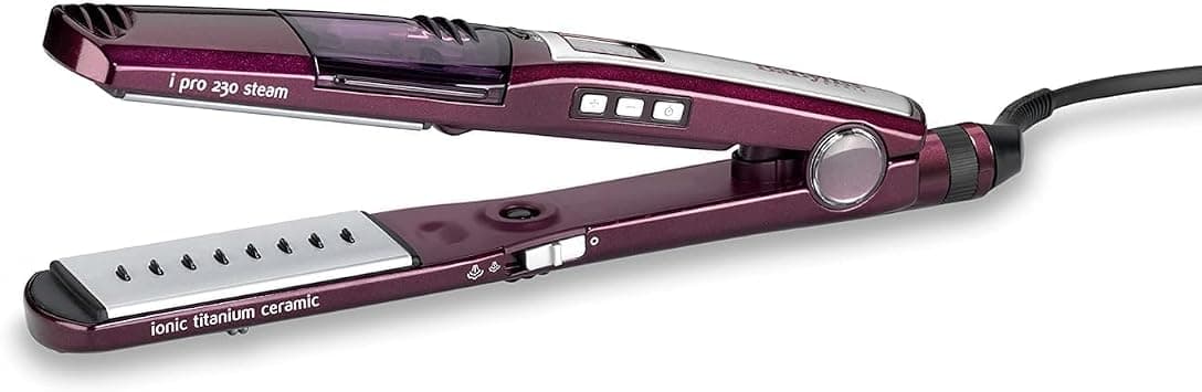 BaByliss 369 Hair Straightener| Nano Titanium Ceramic Coating: Soft And Strong.| High-performance Heating Up To 230°c | Ceramic Plates For Smooth And Shiny Results | ST395SDE(Purple), One Size on Amazon.ae - Price Tracker