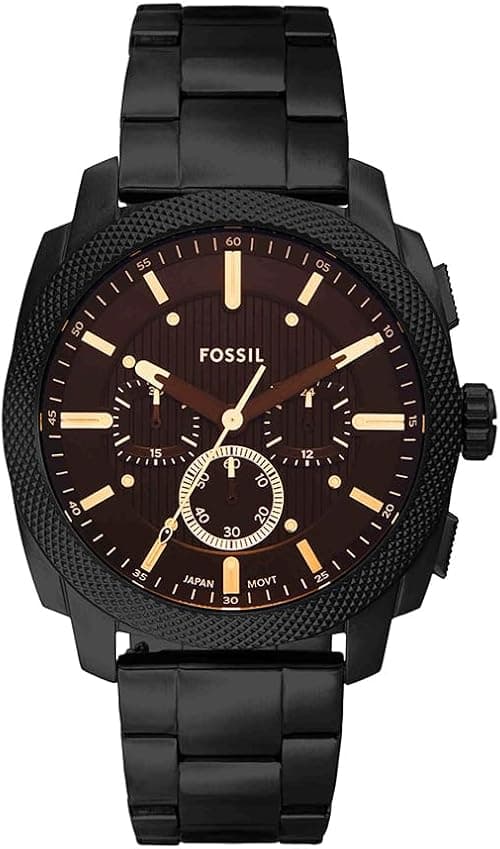 Fossil Men's Analog Quartz Watch with Stainless Steel Strap FS6097 on Amazon.ae - Price Tracker