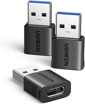 UGREEN USB C to USB Adapter 3Pack 10Gbps Type C Female to A Male Connector on Amazon.ae - Price Tracker