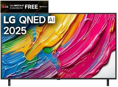 تلفزيون 65QNED80A6A مقاس 65 بوصة من ال جي، تلفزيون ال جي ذكي 4K بألوان كيو نيد 80، جهاز تحكم عن بعد سحري بتقنية الذكاء الاصطناعي، موديل HDR10 ويب او اس25 2025 - دليلك لأفضل العروض
