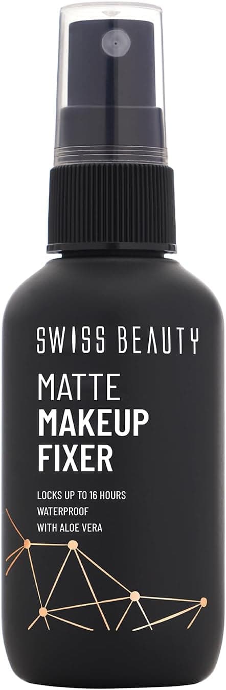 Swiss Beauty Matte Makeup Fixer | 16 Hours Matte Finish | With Vitamin E and Aloe Vera | Waterproof | 70ml on Amazon.ae - Price Tracker