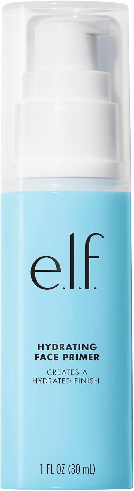 e.l.f. Hydrating Face Primer, Makeup Primer For Flawless, Smooth Skin &amp; Long-Lasting Makeup, Fills In Pores &amp; Fine Lines, Vegan &amp; Cruelty-free, Large on Amazon.ae - Price Tracker