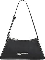KARL LAGERFELD Womens metal logo sm shoulder bag - Best Deal Finder