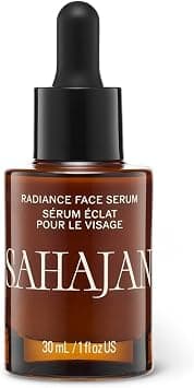 Sahajan Radiance Vitamin C Brightening Face Serum, Ayurvedic Amla, Centella Asiatica and Hyaluronic Acid, Anti Aging Serum for Fine Lines, Wrinkles and Dark Spots, All Skin Types, 1 fl oz على Amazon.ae - متتبع الأسعار