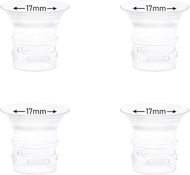 4pcs Flange Insert 17mm Compatible with eufy S1 Pro/S1/E10 Wearable Breast Pump, Replace for eufy Breast Pump Sizing Insert, Fit for eufy Pump Replacement Parts on Amazon.ae - Price Tracker