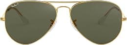 Ray-Ban Unisex RB Classic Aviator 0RB3025 Sunglasses, Color Black on Black, Size 55 mm - متتبع أسعار Amazon.sa