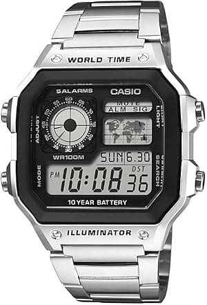 Casio Men's Digital Dial Stainless Steel - Amazon.ae Price Tracker