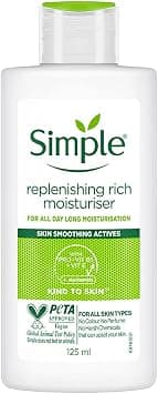 simple RUDOLPH Replenishing Rich Moisturiser,125ml - Best Deal Finder