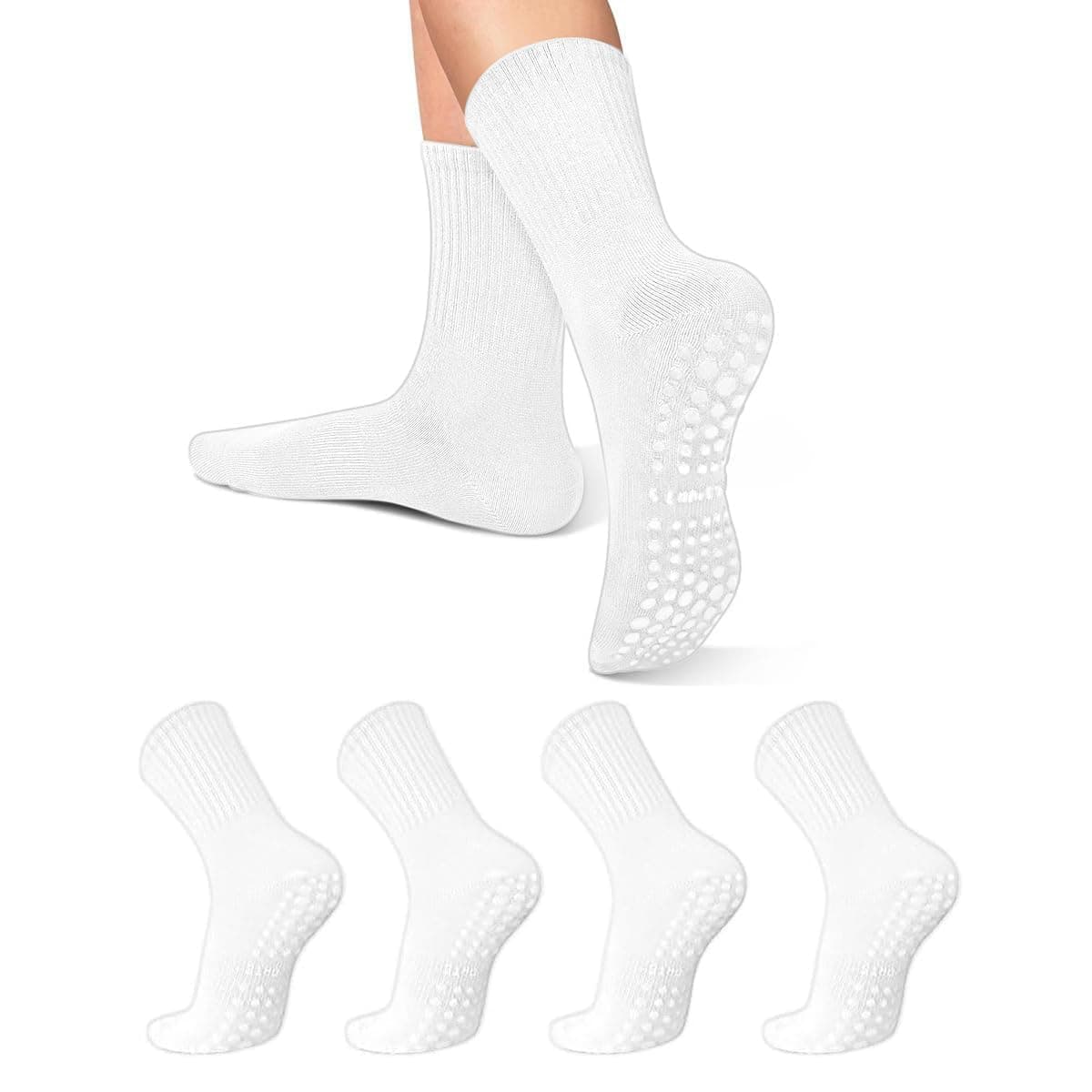 HilmGear Pilates Socks with Grips for Women,Non-Slip Yoga Ballet Barefoot Socks on Amazon.ae - Price Tracker