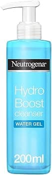 Neutrogena Cleansing Water Gel Hydro Boost Normal To Dry Skin, activates with water to remove impurities while providing the skin with a boost of hydration, 200ml - Best Deal Finder