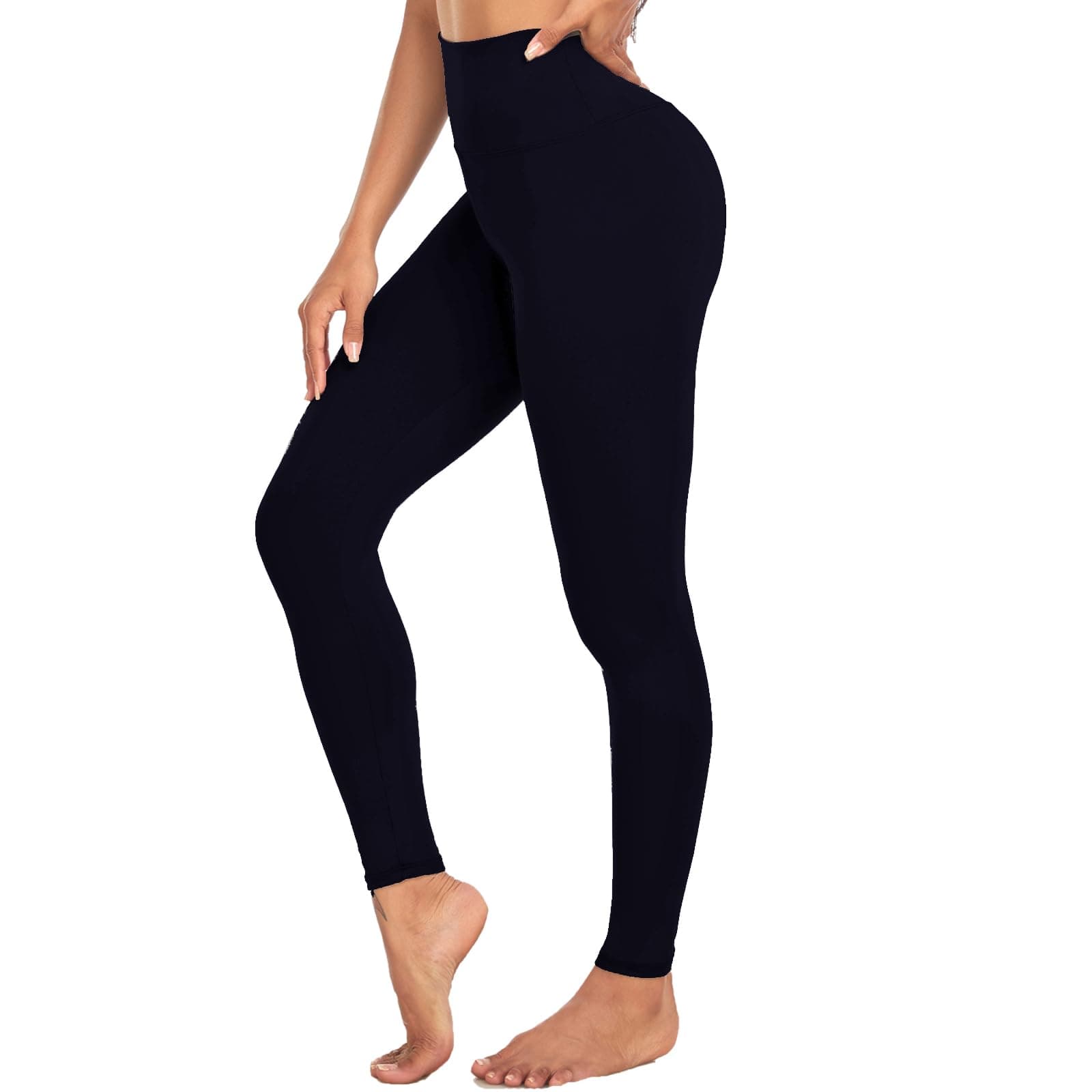 Leggings for Women - High Waisted Tummy Control Butt Lifting Soft No See Through Workout Yoga Pants Running Tights on Amazon.ae - Price Tracker