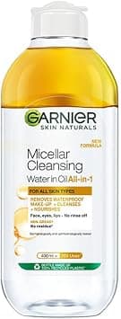 Garnier Skin Naturals, Micellar Oil-Infused Cleansing Water, 400ml - Best Deal Finder
