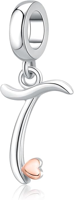 Letter Charms for Pandora Bracelets 925 Sterling Silver Alphabet Initial Charms Bead Jewelry Gift for Women - Best Deal Finder