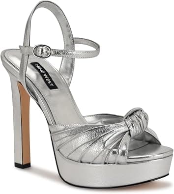 Nine West Women's Winne Heeled Sandal على Amazon.ae - متتبع الأسعار