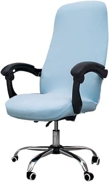 Melaluxe Office Chair Cover - Universal Stretch Desk Chair Cover, Computer Chair Slipcovers (Size: L) - Lake Blue على Amazon.ae - متتبع الأسعار