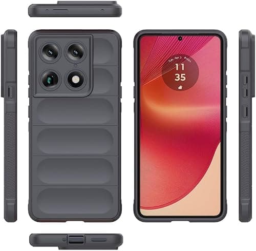 Cover Compatible with Motorola Moto G67 5G / G77 5G Camera Protection Anti-drop TPU Mobile Soft Case Gray على Amazon.ae - متتبع الأسعار