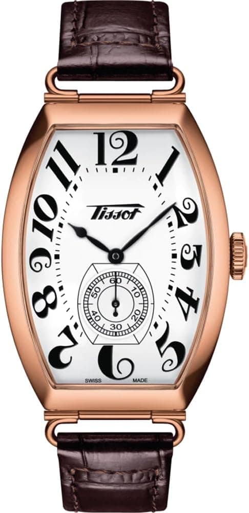 Tissot Unisex-Adult Porto Mechanical Stainless Steel Dress Watch (Model: T1285053601200), Rose Gold on Amazon.ae - Price Tracker