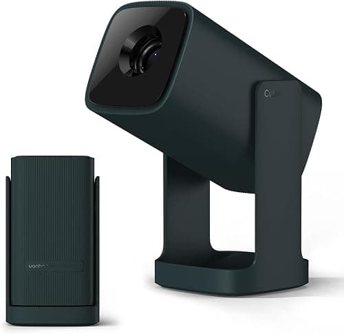 Wanbo Cube 1 Mini Smart Projector, Android TV 11 with Google Assistant, 1080P Support, Dual Band WiFi 2.4/5GHz & Bluetooth 5.0, Auto Keystone, 360° Adjustable, Portable Home & Outdoor Movie Projector on Amazon.ae - Price Tracker