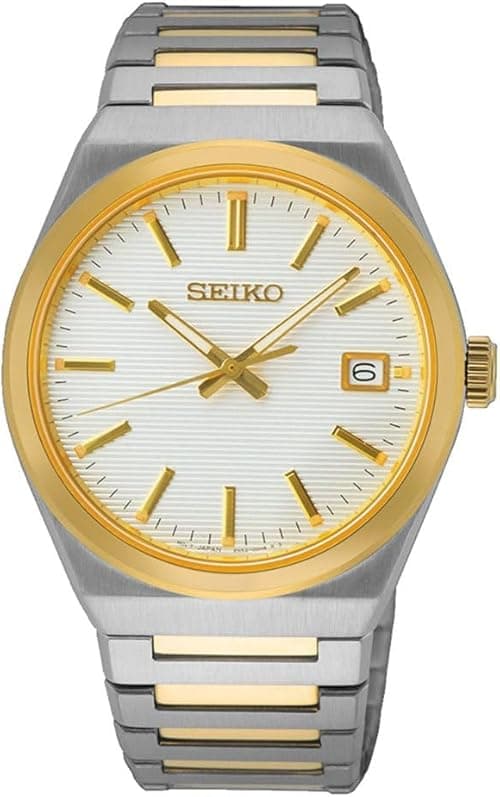 Seiko Herren Analog Quarz Uhr mit Edelstahl Armband SUR553P1 on Amazon.ae - Price Tracker