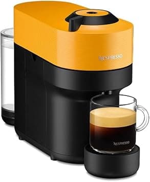 Nespresso Vertuo Pop Coffee Pod Machine, Mango Yellow على Amazon.ae - متتبع الأسعار
