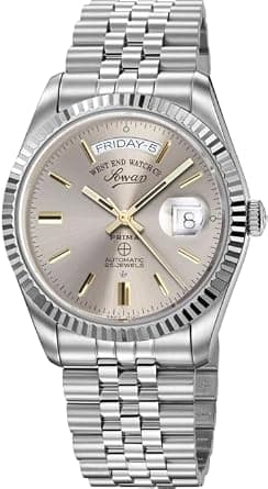 West End Watch Co Automatic Analog Men's Luxury Stainless Steel Wrist Watch Classic and Swiss Made on Amazon.ae - Price Tracker