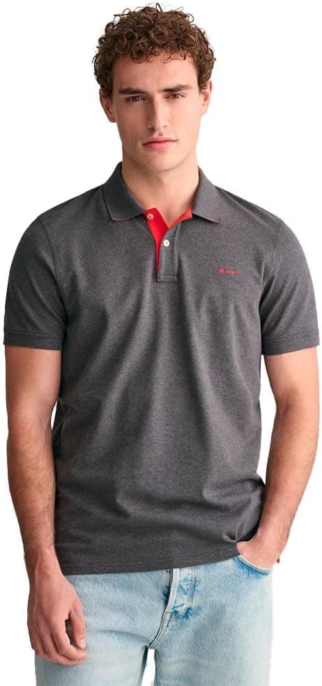 GANT Men 2062026-5 Contrast Pique Polo Shirt on Amazon.ae - Price Tracker