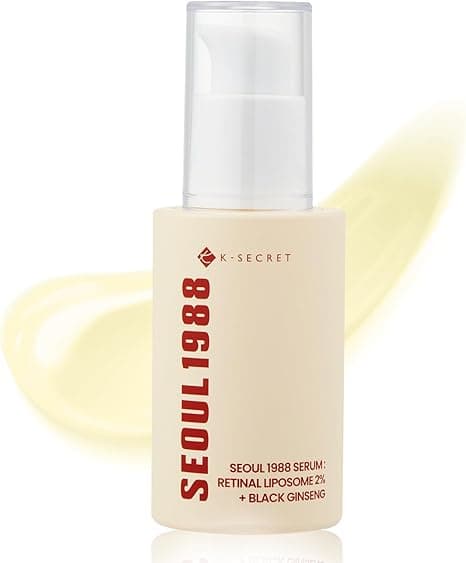 K-SECRET SEOUL 1988 Retinal Serum: 2% Retinal Liposome Black Ginseng Niacinamide Bakuchiol Vitamin C & 3 Peptides for Wrinkle Care Anti Aging - Korean Skincare Fragrance Paraben Cruelty Free 30mL on Amazon.ae - Price Tracker
