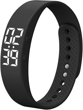 LED Digital Digital Watch, Creative Touch Screen Sport Watch Bracelet, Fitness Tracker, Outdoor 30M Water Resistant Rubber Strap, Men's and Women's Watches (Black) on Amazon.ae - Price Tracker