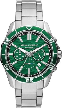 Armani Exchange Men's Watch Chronograph, Stainless Steel, AX1957 - Best Deal Finder