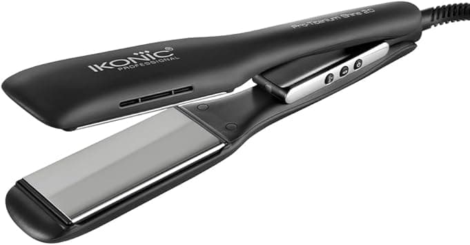 Ikonic Professional Pro Shine Hair Straightener, Black on Amazon.ae - Price Tracker