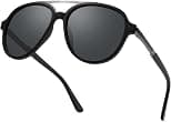 PUKCLAR Sunglasses for Men Polarized - Lightweight TR90 Frame - UV400 Protection - Spring Hinges for Driving and Outdoor Sports - متتبع أسعار Amazon.sa