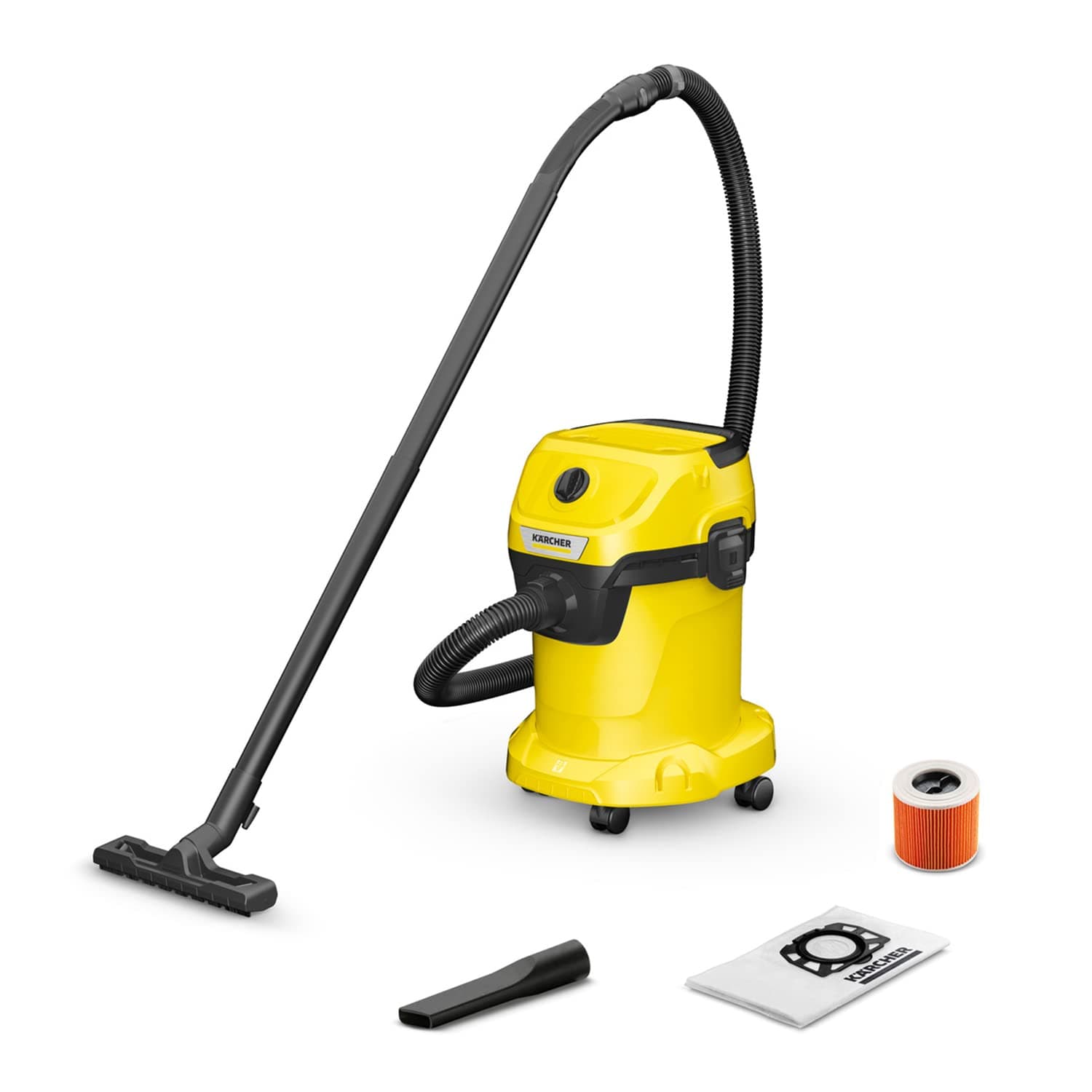 Karcher WD 3 Multi-Purpose Wet and Dry Vacuum Cleaner – Powerful 1000W Suction with 17L Container for Home, Garage and Workshop on Amazon.ae - Price Tracker
