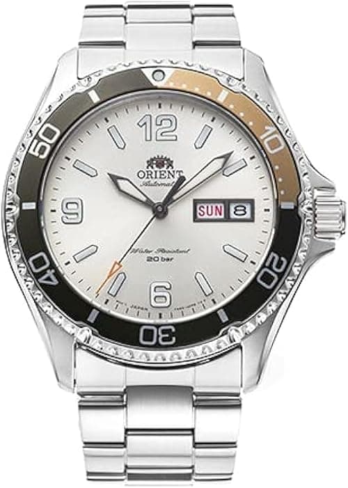 Orient RAAA0821S Kamasu Mako Automatic Mechanical Analog Wrist Watch for Men 41.8 mm Case Size Silver على Amazon.ae - متتبع الأسعار