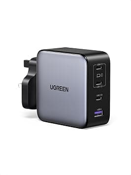 UGREEN Nexode 200W USB-C Charger GaN 4-Port 140W Laptop Charge Wall Plug Type C Fast Charging Power Adapter Compatible for MacBook Air, Dell XPS, iPad, 35W iPhone 17 Pro Max على Amazon.ae - متتبع الأسعار