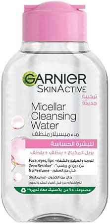 Garnier All-in-One Micellar Cleansing Water, Removes Makeup, Cleanses and Soothes Skin, No Rinse Off, SkinActive, 100ml on Amazon.ae - Price Tracker