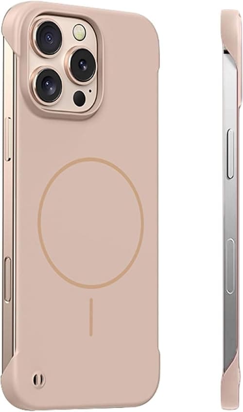 RUNGOS for iPhone 15 Pro Max Case MagSafe (Bare Metal Feel) [Built-in Strong Magnet] [Rapid Heat Dissipation] Slim Borderless Cover for iPhone 15 Pro Max Phone Case, Thin Sturdy MagSafe Cover 6.7'' on Amazon.ae - Price Tracker