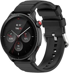 Fit for Amazfit GTR 4 Watch Band Women Men, 22mm Quick Release Silicone Replacement Bands Straps Wristbands Bracelet Accessories Fit for Amazfit GTR 4 Smartwatch - Amazon.ae Price Tracker