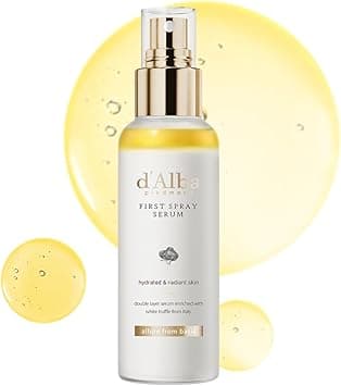 d'Alba Italian White Truffle First Spray Serum, Hydrating Face Moisturizer, Glow Serum for Radiant Skin, Non Comedogenic, All In One Mist, Vegan & Desert-Adapted 100ml on Amazon.ae - Price Tracker