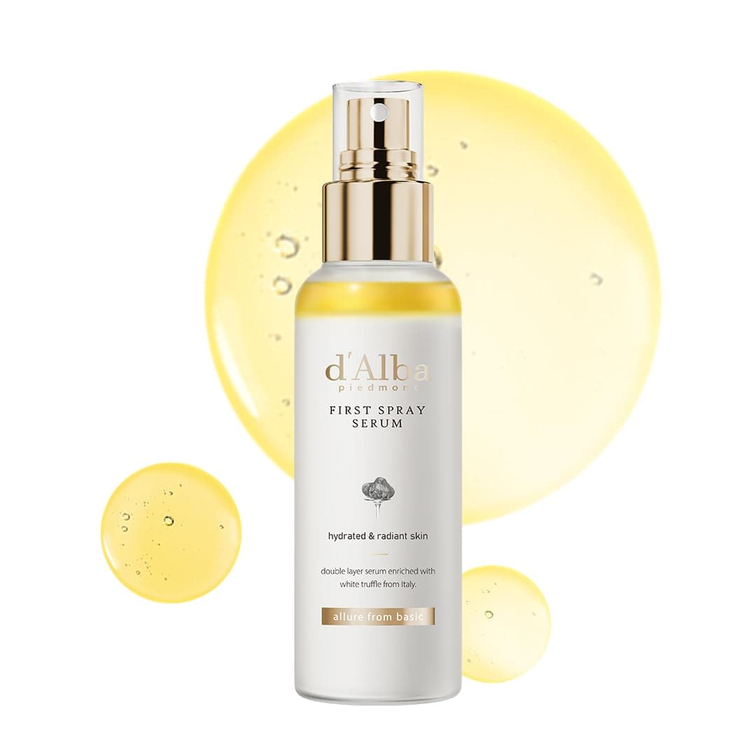 d'Alba Italian White Truffle First Spray Serum, Hydrating Face Moisturizer, Glow Serum for Radiant Skin, Non Comedogenic, All In One Mist, Vegan & Desert-Adapted 100ml on Amazon.ae - Price Tracker