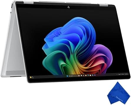 HP OmniBook 5 Flip 2-in-1 14" Touchscreen 2K Laptop - Intel Core 7 150U, 16GB RAM, 512GB SSD, Windows 11, Newest Model (with Microfiber Cloth) - Glacier Silver (14-fp0023dx) on Amazon.ae - Price Tracker