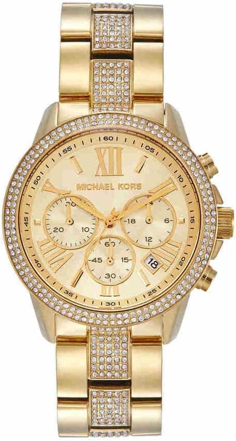 MICHAEL KORS Brynn Watch für Damen, Quarz-Chronographenwerk mit Edelstahlarmband on Amazon.ae - Price Tracker
