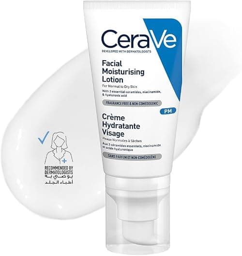 Cerave PM Facial Moisturizing Lotion Night Cream with Hyaluronic Acid 52ml on Amazon - Best Deal Finder