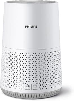 Philips Air Purifier 600 Series, Energy Efficient with Smart Sensor, for Allergy Sufferers, HEPA Filter Removes 99.97% of Pollutants, Covers up to 44 m², App Control, White (AC0651/10) على Amazon.ae - متتبع الأسعار
