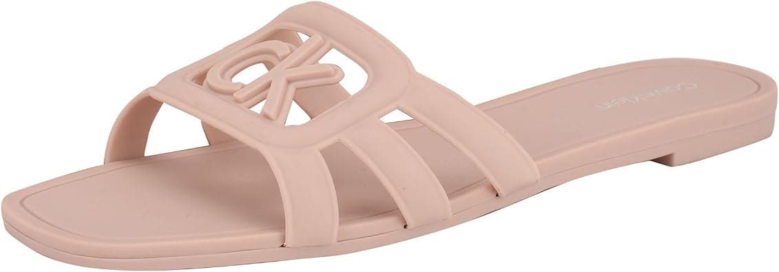 Calvin Klein Yoana womens Flat Sandal على Amazon.ae - متتبع الأسعار
