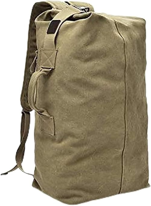 Large Capacity Rucksack Man Travel Bag Mountaineering Backpack Male Luggage Boys Canvas Bucket Shoulder Bags Men Backpacks on Amazon.ae - Price Tracker