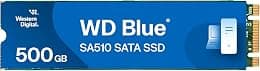 ويسترن ديجيتال 500GB WD بلو SA510 ساتا قرص صلب داخلي SSD - ساتا III 6 جيجابت/ثانية، M.2 2280، حتى 560 ميجابايت/ثانية - WDS500G3B0B - دليلك لأفضل العروض