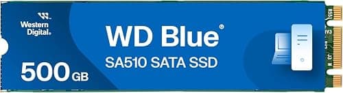 Western Digital 500GB WD Blue SA510 SATA Internal Solid State Drive SSD - SATA III 6 Gb/s, M.2 2280, Up to 560 MB/s - WDS500G3B0B على Amazon.ae - متتبع الأسعار