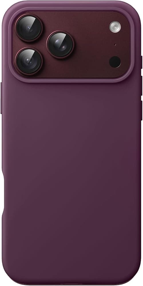 JETech Silicone Case for iPhone 18 Pro, Silky Soft Touch, Dark Cherry on Amazon.ae - Price Tracker