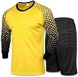 Profession Goalkeeper Soccer Jersey, Goalie Shirts, Child Women Men Football Suit, Sponge Protection Doorkeeper Shirt Shorts, Youth and Adult Sizes - Best Deal Finder