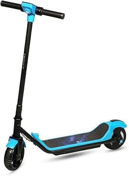 CRONY HL-B1 Kids Electric Scooter, Lightweight Foldable Kick Scooter, 10-14KM/H Speed, 5-8KM Range, LED Big Display, Footwell Light, Bluetooth Speaker, Rechargeable Battery, Anti-Slip Deck, Blue - Amazon.ae Price Tracker